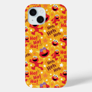 Funda Para iPhone 15 Barrio Sésamo   Elmo Ha! ¡Ja! ¡Ja! Diseño