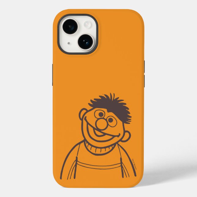 Funda De Case-Mate Para iPhone Barrio Sésamo Ernie Bright (Reverso )