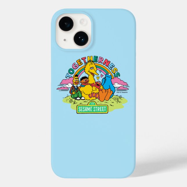 Funda De Case-Mate Para iPhone Barrio Sésamo | Multitud (Reverso )