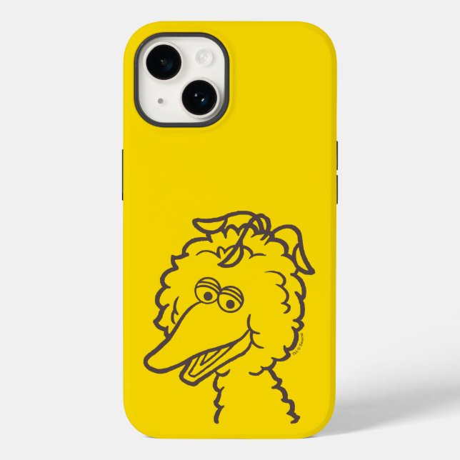 Funda De Case-Mate Para iPhone Barrio Sésamo | Pájaro pájaro (Reverso )