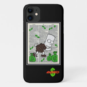 Funda Para iPhone 11 Bart Simpson Money