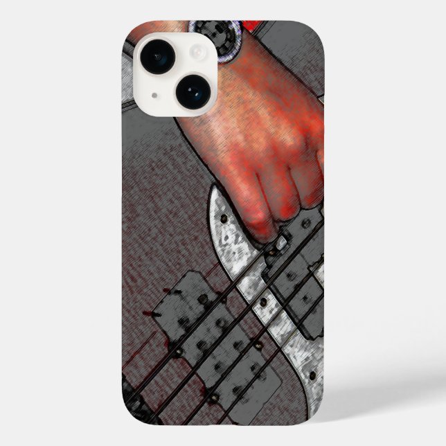 Funda De Case-Mate Para iPhone Bass 4 iphcna (Reverso )