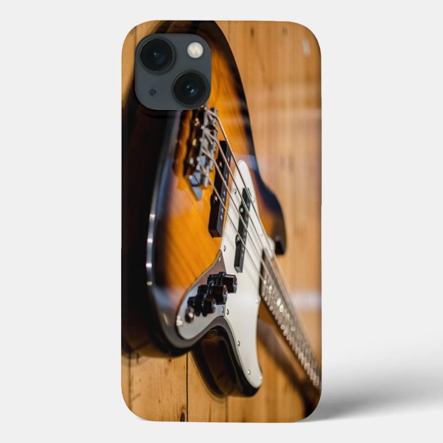 Funda De Case-Mate Para iPhone Bass Guitar (Reverso)