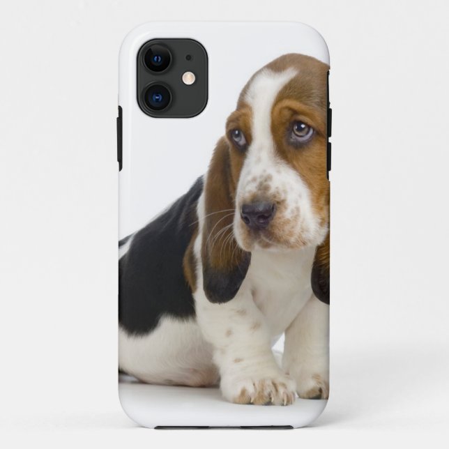 Funda De Case-Mate Para iPhone Basset Hound (Reverso)