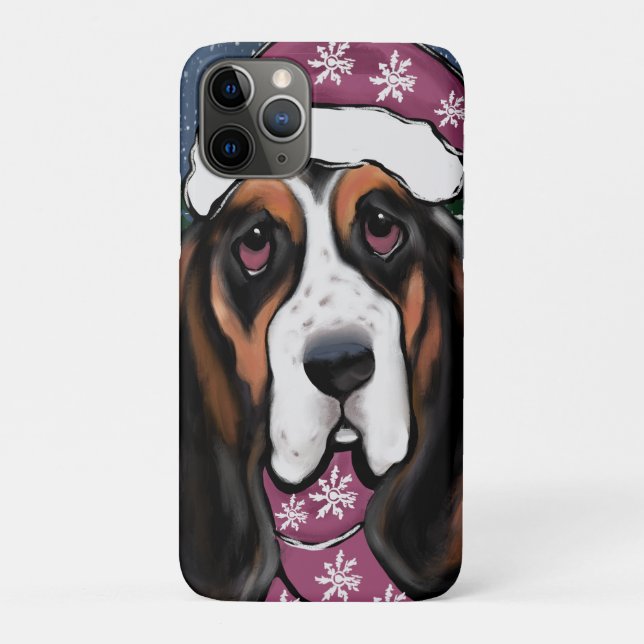 FUNDA DE Case-Mate PARA iPhone BASSET HOUND (Reverso)
