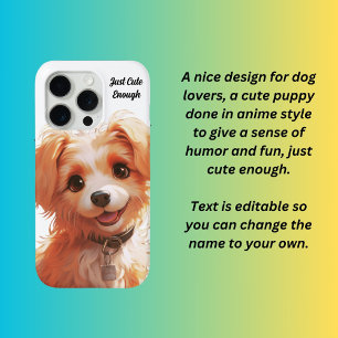Funda Para iPhone 15 Pro Bastante lindo perro cachorrito
