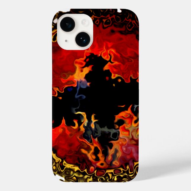 Funda De Case-Mate Para iPhone Batalla contra Guay Animal (Reverso )