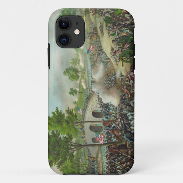 Funda De Case-Mate Para iPhone Batalla de Antitam (Reverso)