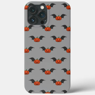 Funda Para iPhone 13 Pro Max Bate de calabaza de Halloween