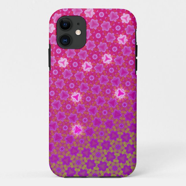 Funda De Case-Mate Para iPhone Batik de Sakura (Reverso)