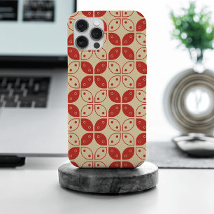 Funda Para iPhone 15 Pro Max Batik Kawung, patrón indonesio, javanés, etnia
