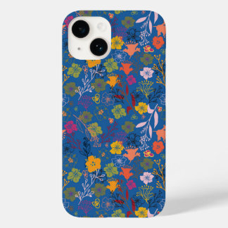Funda Para iPhone 14 De Case-Mate Batik Moderno Victoria Azul