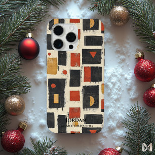 Funda Para iPhone 15 Pro Max Batik Zambiano Rústico – Arte Tribal Moderno