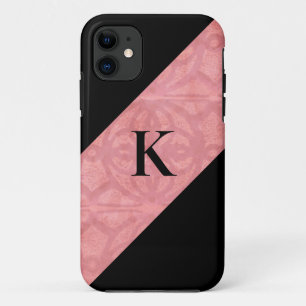 Funda Para iPhone 11 Batita Rosa Ruddy Y Letra Negra