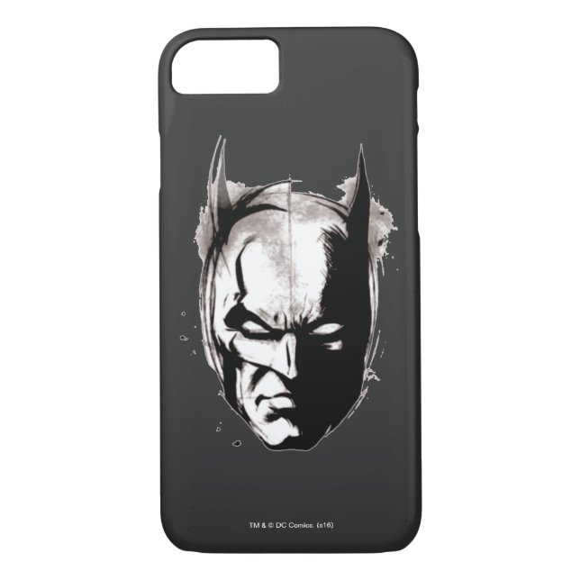 Funda De Case-Mate Para iPhone Batman Drawn Face (Reverso)