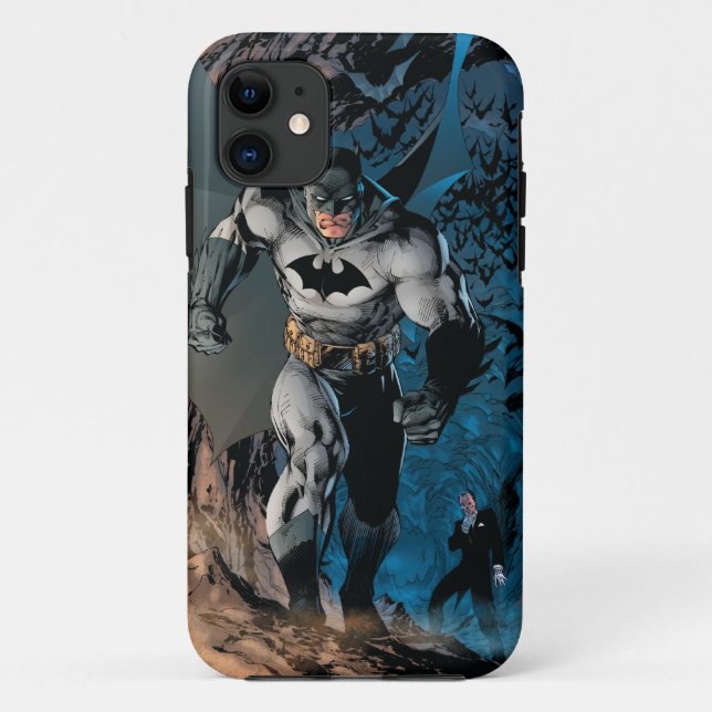 Funda De Case-Mate Para iPhone Batman sale de la cueva de Bat (Reverso)