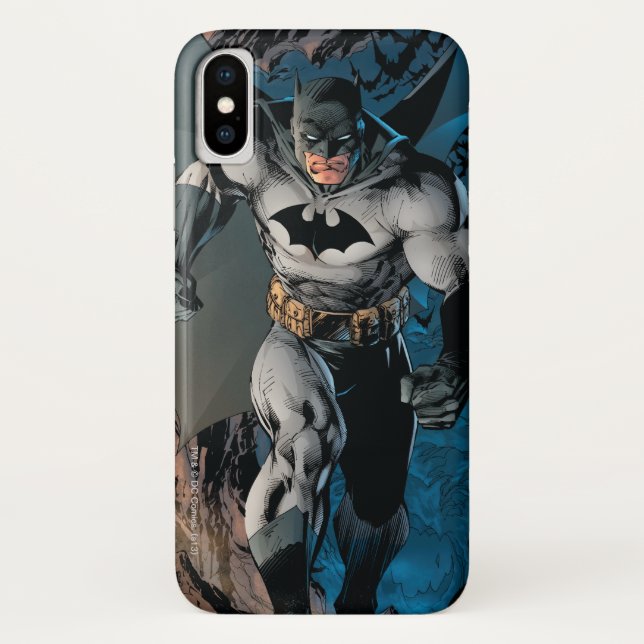 Funda De Case-Mate Para iPhone Batman sale de la cueva de Bat (Reverso)