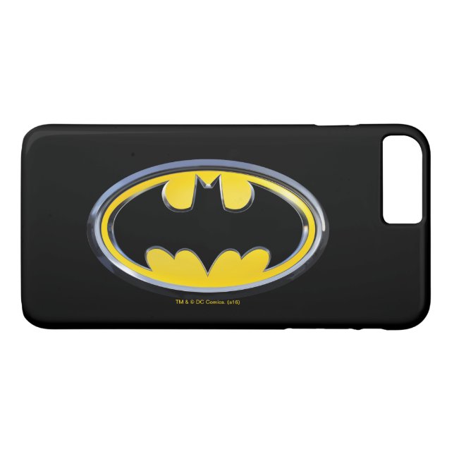 Funda De Case-Mate Para iPhone Batman Symbol | Classic Logo (Reverso (horizontal))