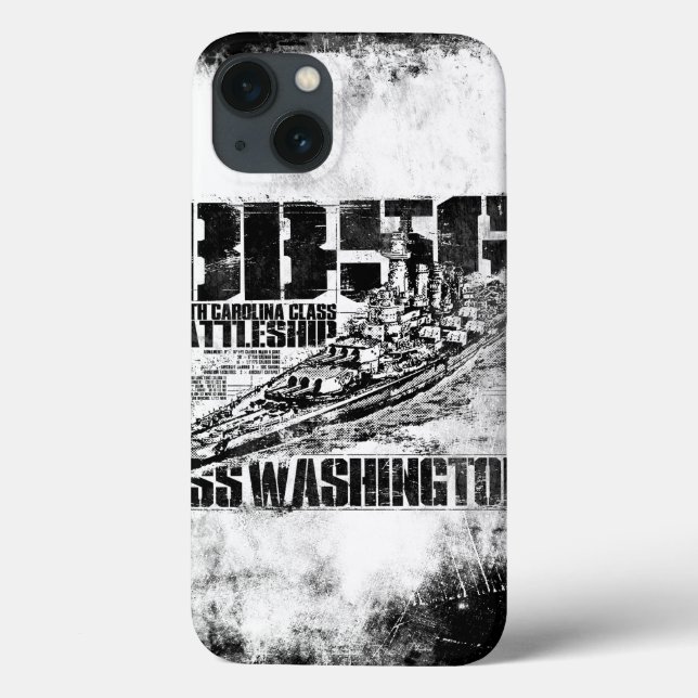 Funda De Case-Mate Para iPhone Battleship Washington iPad Mini Retina Cases (Reverso)