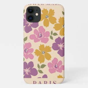 Funda Para iPhone 11 Bazar de flores: París