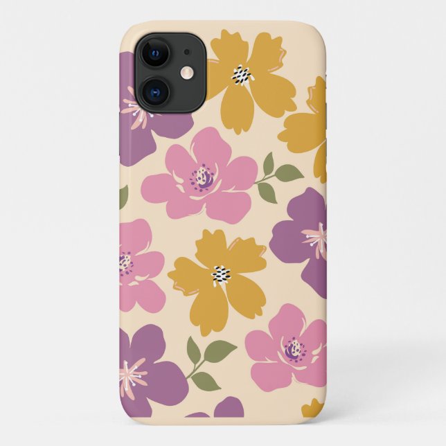 Funda De Case-Mate Para iPhone Bazar de flores: París (Reverso)