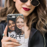 Funda Para iPhone 11 Pro Max BBF | Foto personalizada<br><div class="desc">Sobrescriba a su mejor amigo con este elegante estuche de teléfono fotográfico,  que incluye su foto favorita,  el texto BFF,  y personaliza con sus nombres.</div>