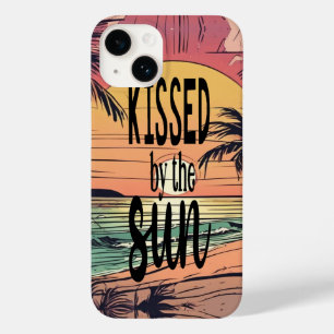 Funda Para iPhone 14 De Case-Mate Beach Sunset, besada por el sol