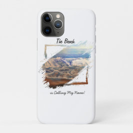 Funda Para iPhone 11 Pro Beach Waves Blue Personalize