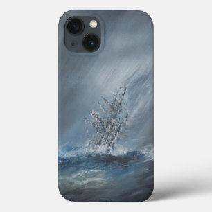 Funda Para iPhone 13 Beagle del HMS en tormenta el cabo de Hornos del