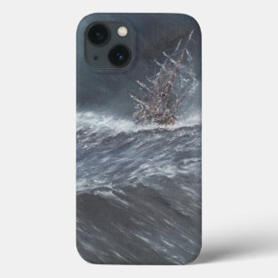 Funda Para iPhone 13 Beagle del HMS en una tormenta del cabo de Hornos