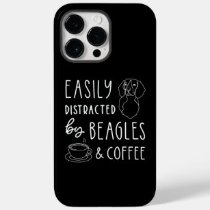 Funda Para iPhone 14 Pro Max De Case-Mate Beagle Dog Amantes/ Beagles & Café