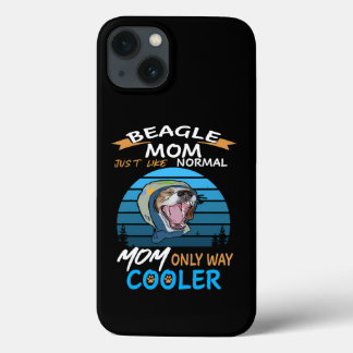 Funda Para iPhone 13 Beagle Mom Cooler