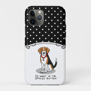 Funda Para iPhone 11 Pro Beagle podrido podrido (tricolor 3) Perro Funny