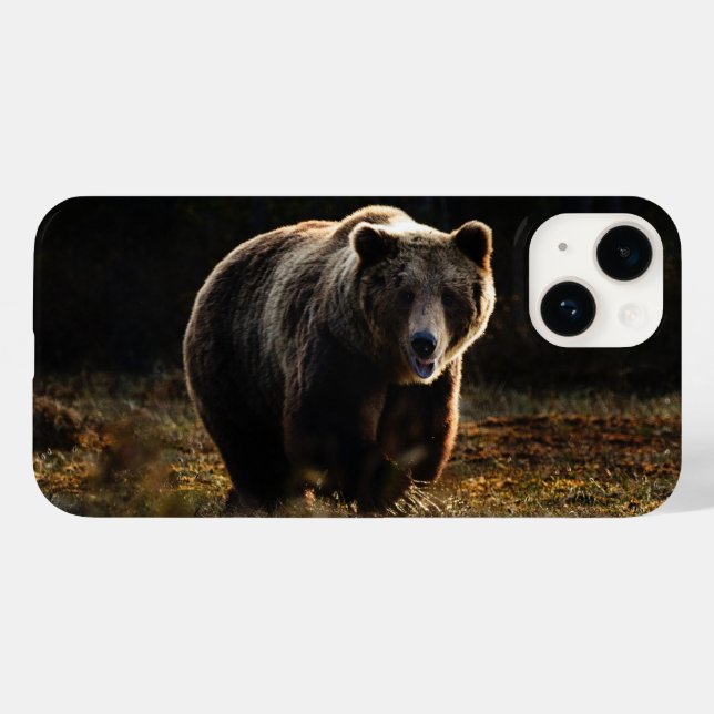 Funda De Case-Mate Para iPhone Bear iPhone 14 Case (Reverso  (Horizontal))