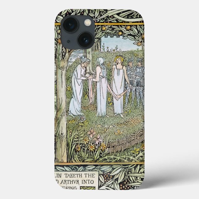 Funda De Case-Mate Para iPhone Beardsley: Morte D'Arthur (Reverso)