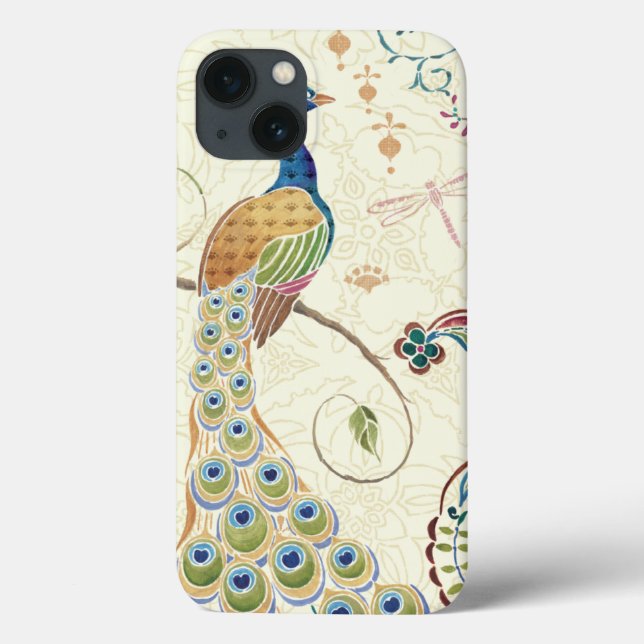 Funda De Case-Mate Para iPhone Beautiful Peacock (Reverso)