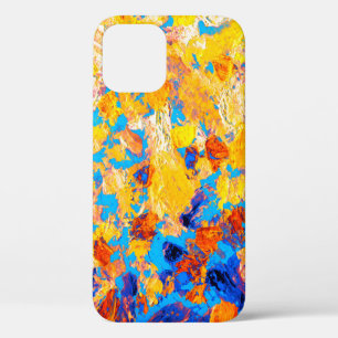 Funda Para iPhone 12 Beautiful pictorial handmade gouache dab etude ske