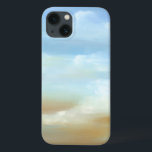 Funda Para iPhone 13 Beautiful Skyscape with Fluffy Clouds<br><div class="desc">Doesn’t this skyscape just make you want to go outside and look up? Fluffy clouds float across a beautiful blue skyscape,  making it feel as if you are looking out of a plane window. Purchase a copy today!</div>