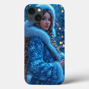 Funda Para iPhone 13 Beautiful Snow Maiden