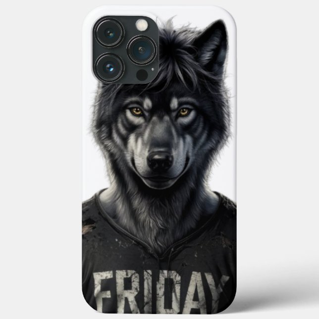 Funda De Case-Mate Para iPhone Beautiful wolf cover (Reverso )
