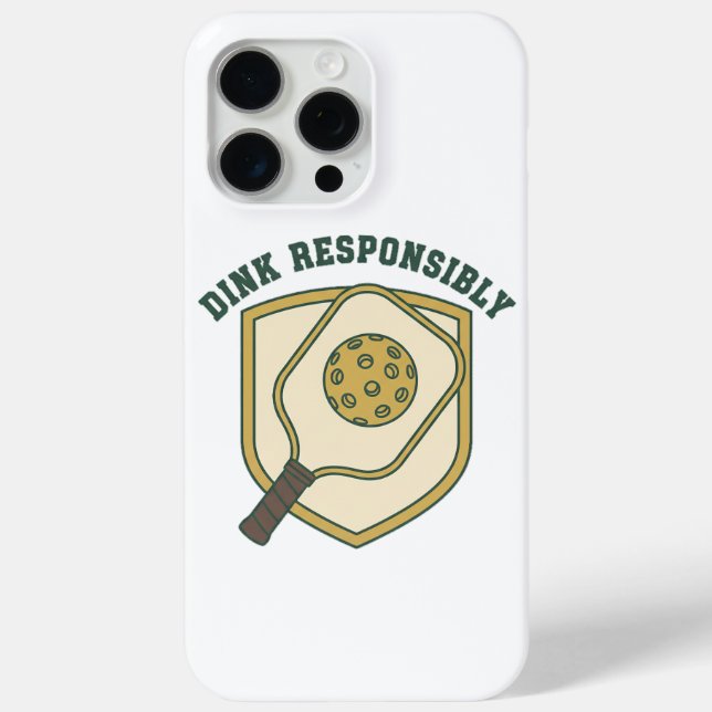 Funda De Case-Mate Para iPhone Beba Responsablemente (Reverso )