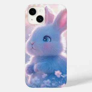 Funda Para iPhone 14 De Case-Mate Bebé conejo adorable en un campo de flores