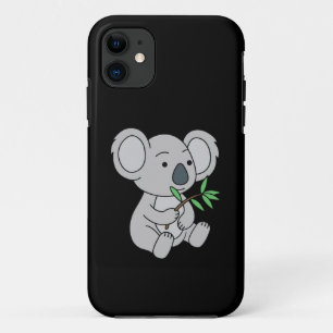 Funda Para iPhone 11 Bebé lindo Koala con hojas de eucalipto