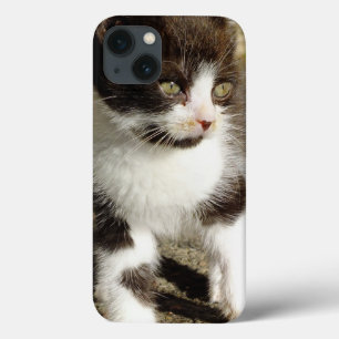 Funda Para iPhone 13 Bebé Tuxedo Kitten - estuche para minitretina para