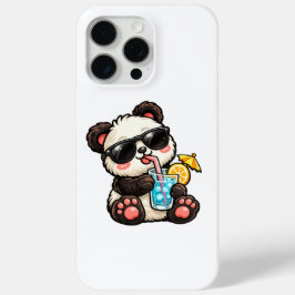 Funda Para iPhone 15 Pro Max Bebida Cool Panda