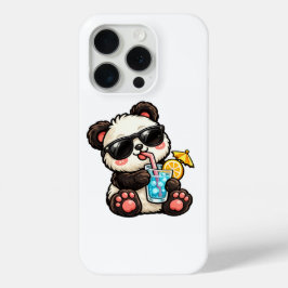 Funda Para iPhone 15 Pro Bebida Cool Panda