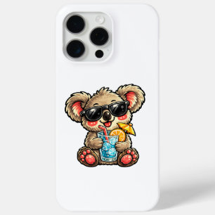 Funda Para iPhone 15 Pro Max Bebida de Koala Genial