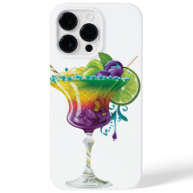 BEBIDAS BONITAS DE MARDI GRAS CON ACUARELA