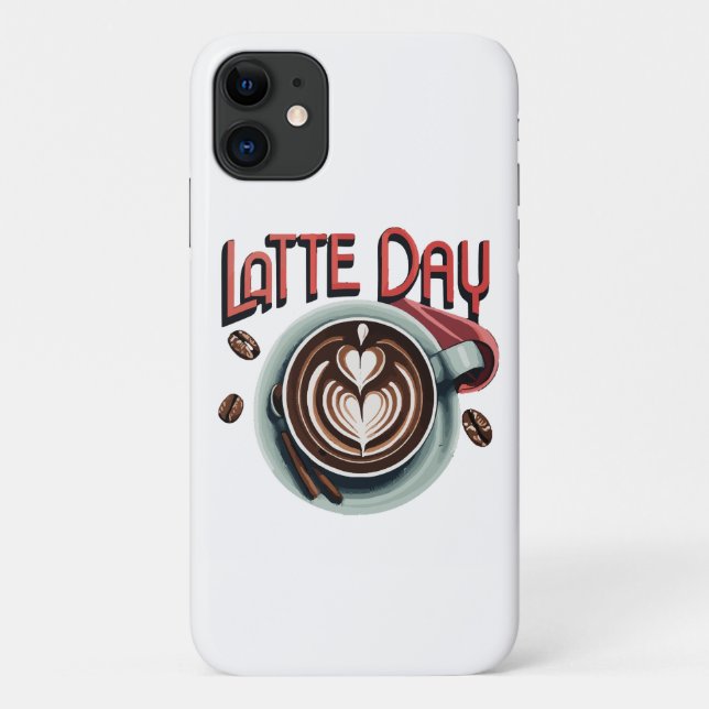 Funda De Case-Mate Para iPhone Bebidas de Café (Reverso)