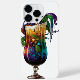 Funda Para iPhone 14 Pro Max De Case-Mate BEBIDAS DE COLOR DE AGUA DE bonito MARDI GRAS